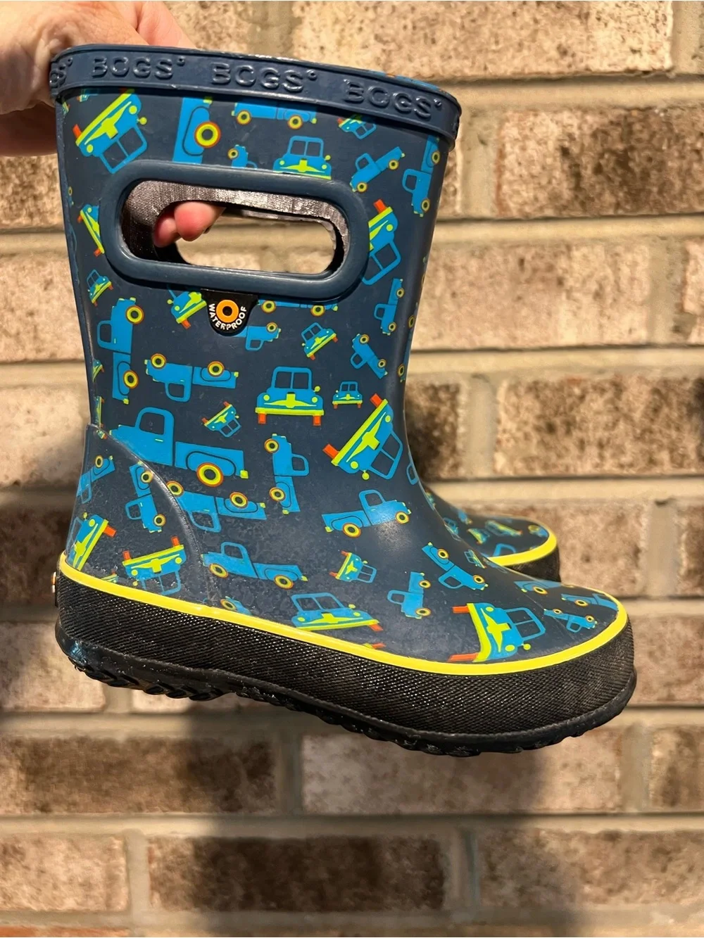 Bogs Toddler Rain Boots with Trucks
